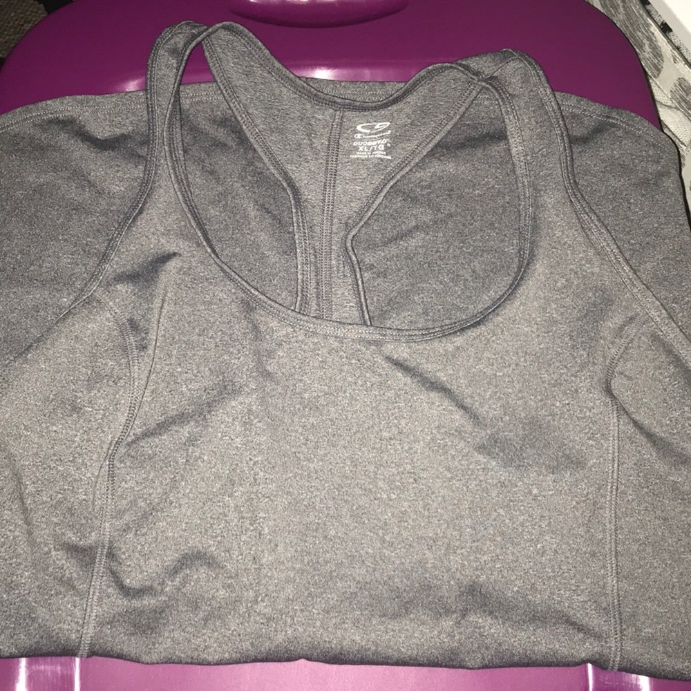 Grey xl champion workout tank